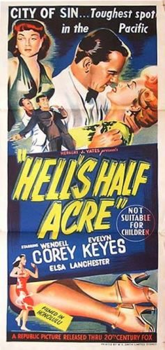 HELL'S HALF ACRE daybill